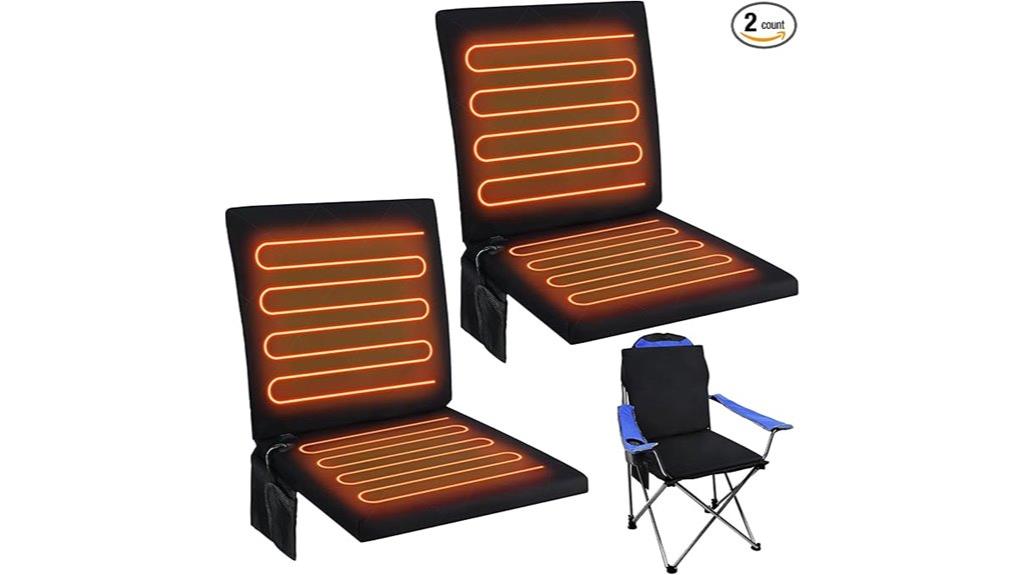 portable bleacher seat heater