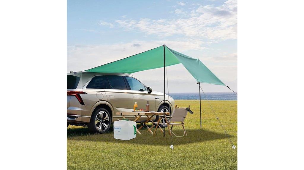 portable camping car awning