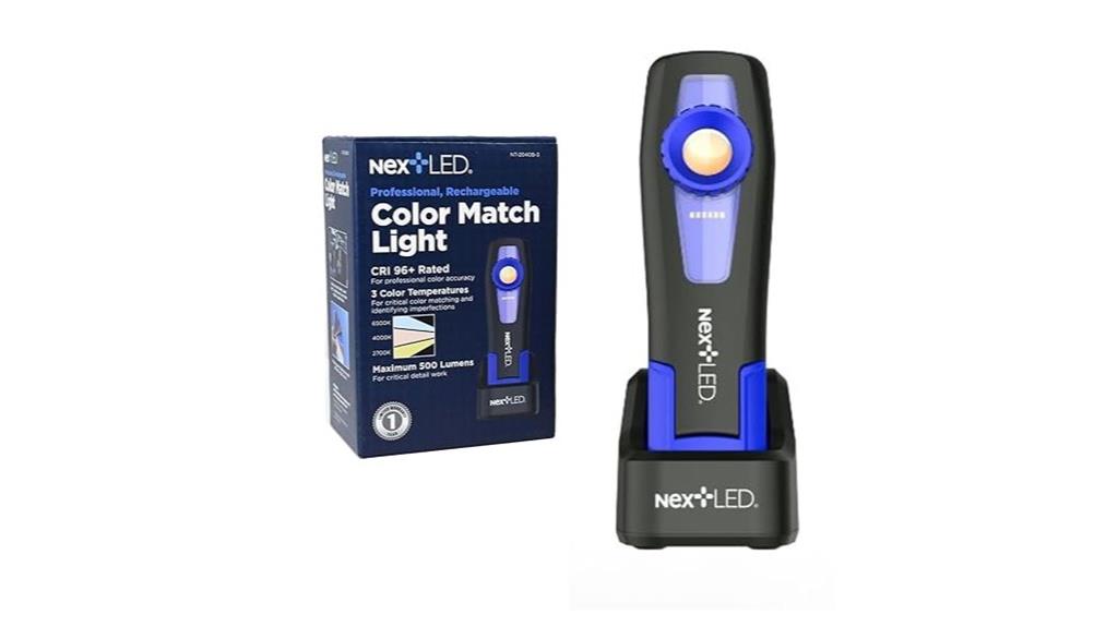 portable color matching light