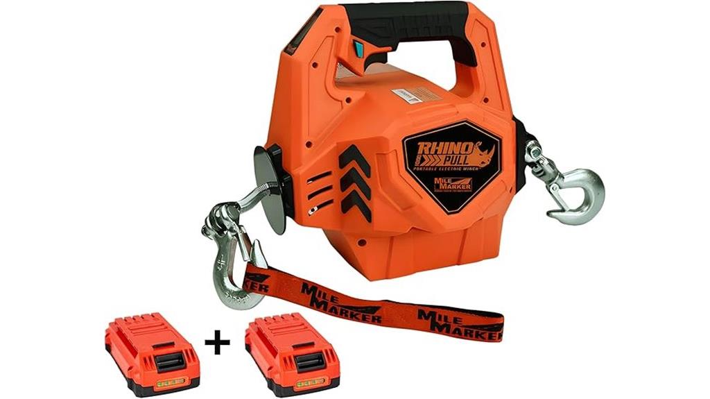 portable electric winch