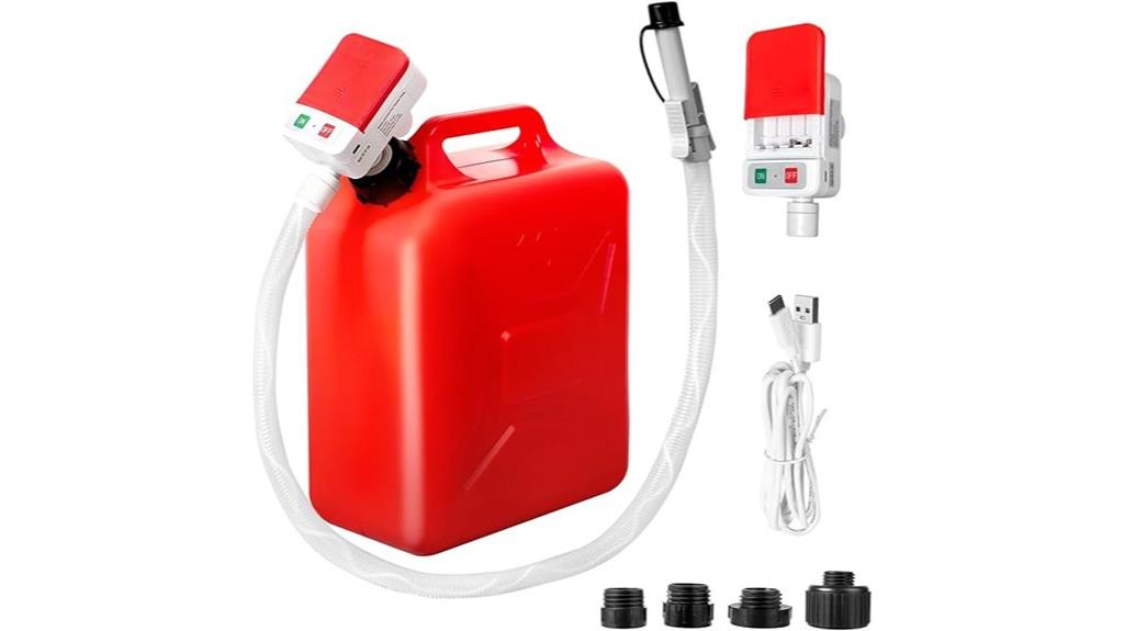 portable fuel transfer pump