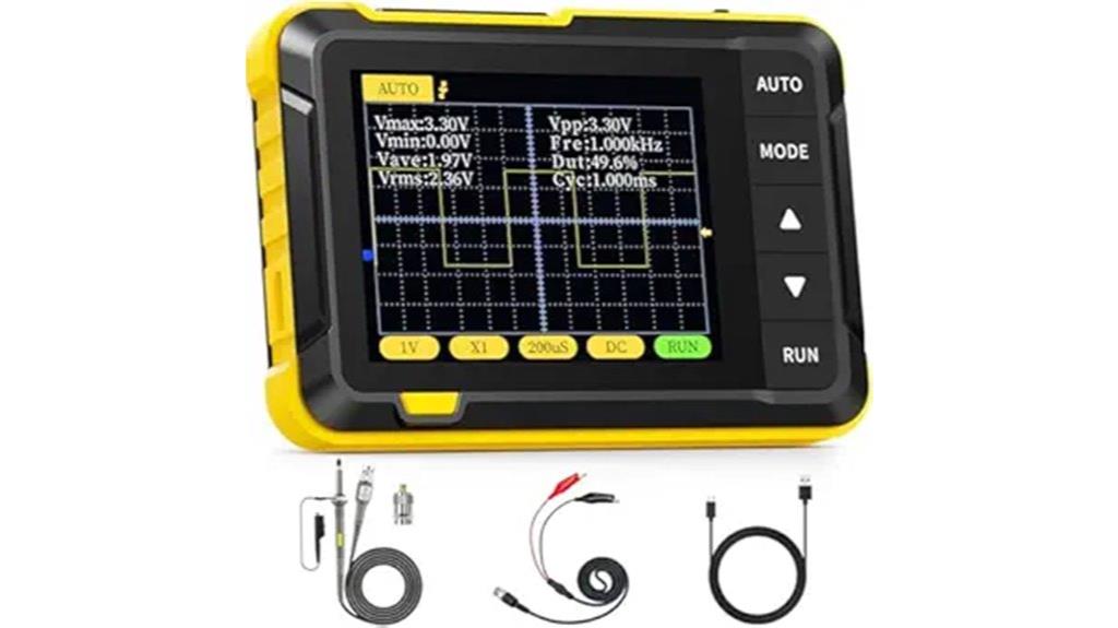 portable handheld digital oscilloscope