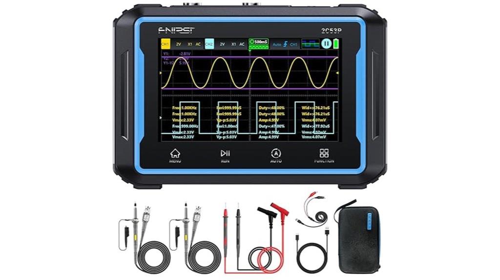 portable oscilloscope multimeter generator