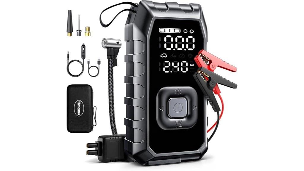 portable power tire inflator