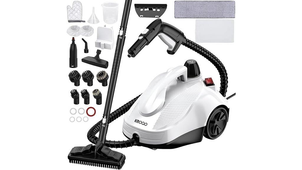 portable steam cleaner set