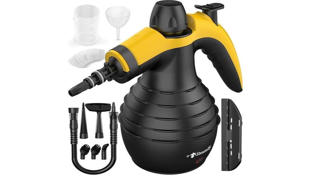 portable steam cleaning kit