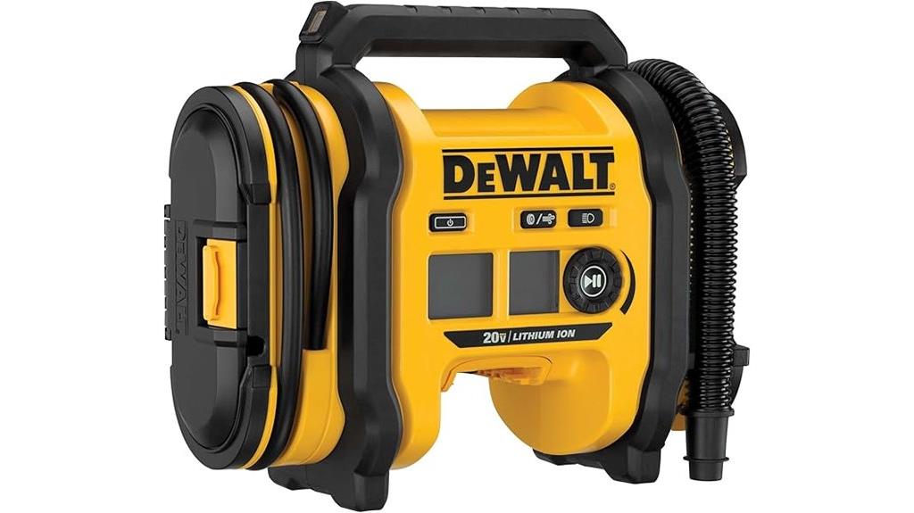 portable tire inflator and compressor