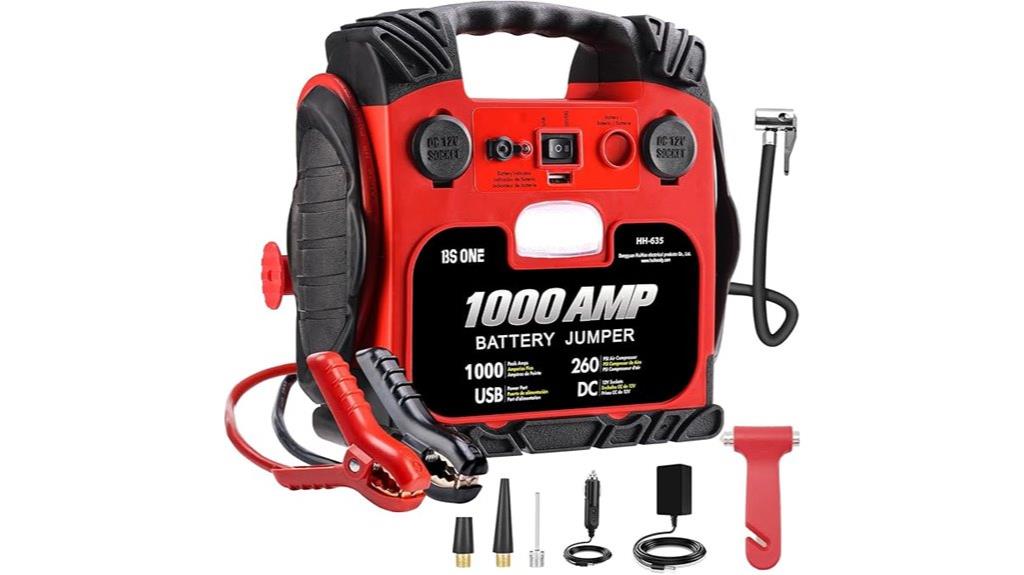 powerful car jump starter