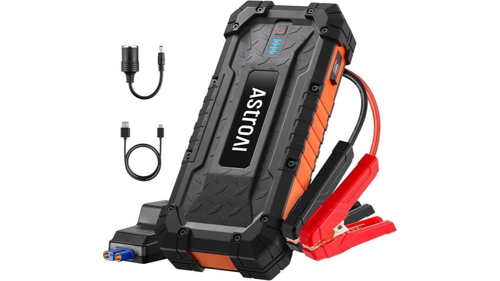 powerful portable jump starter