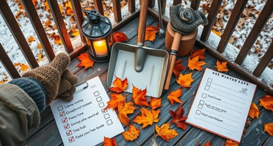 pre winter inspection checklist