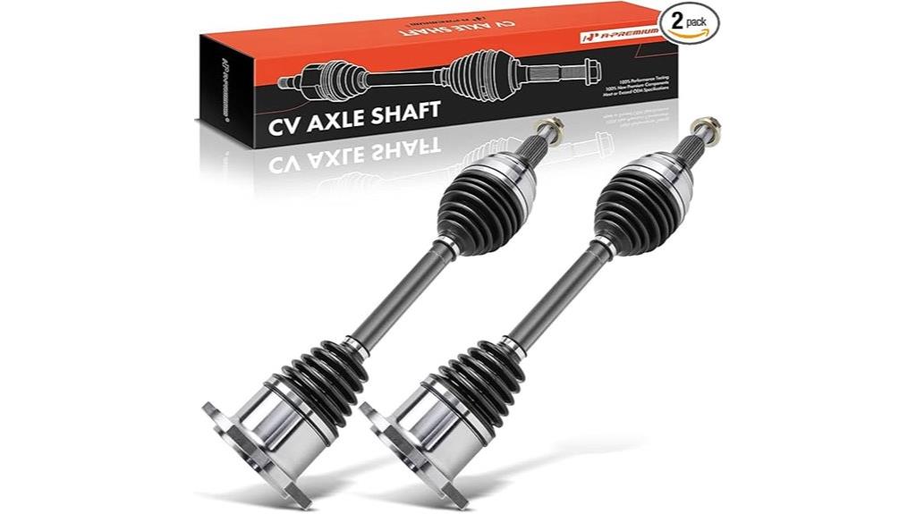 premium silverado axle assembly