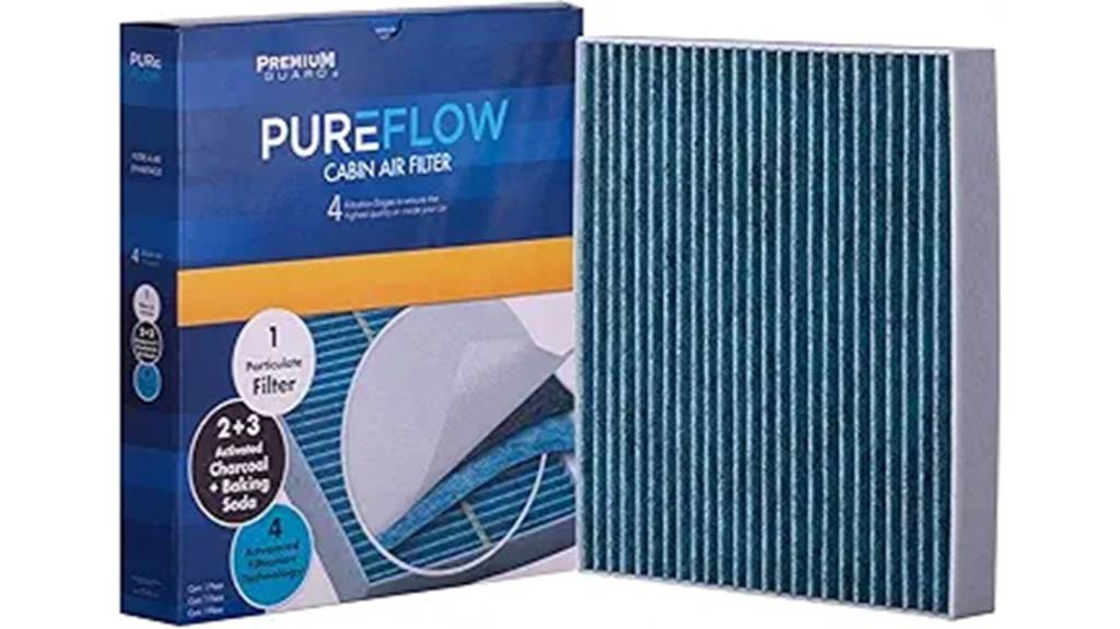 pureflow cabin filter fits hyundai