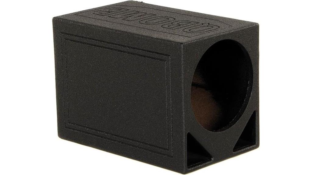 qpower triangle subwoofer box