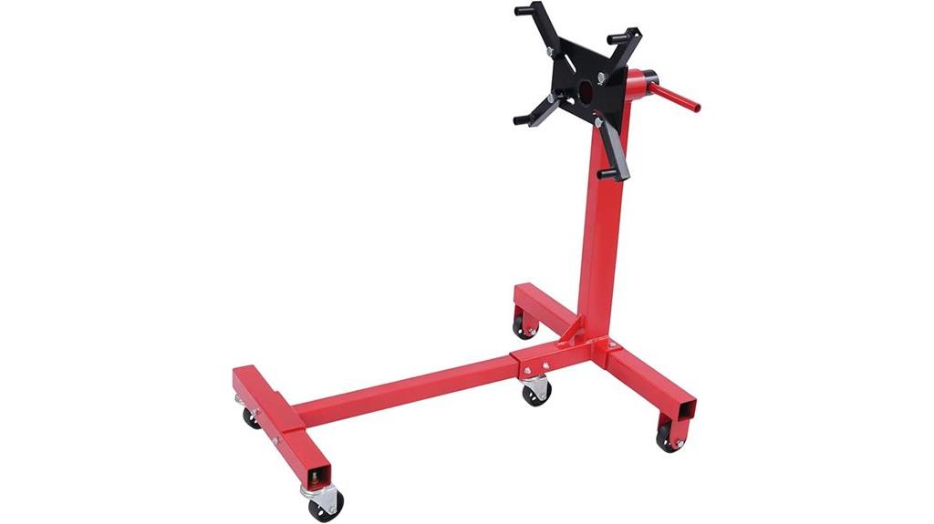 red engine stand capacity