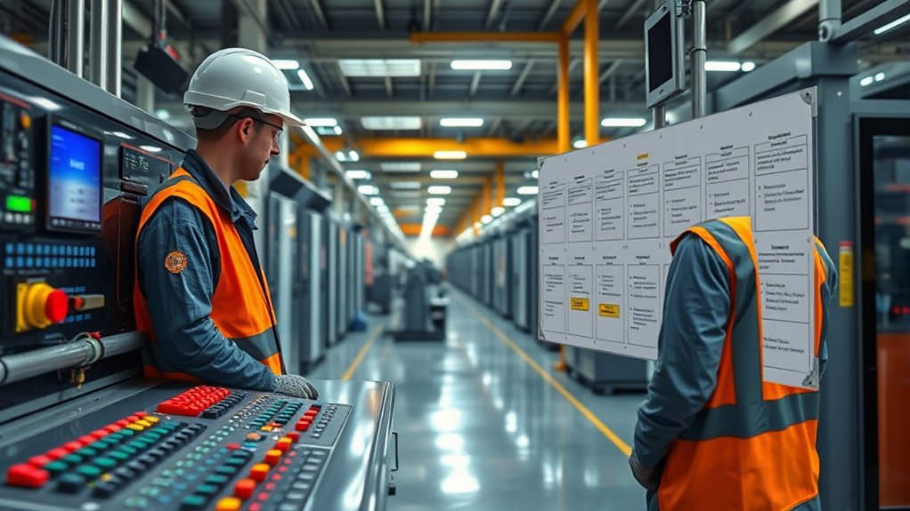 regular equipment maintenance routine