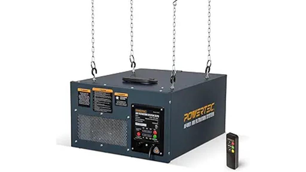 remote air filtration system
