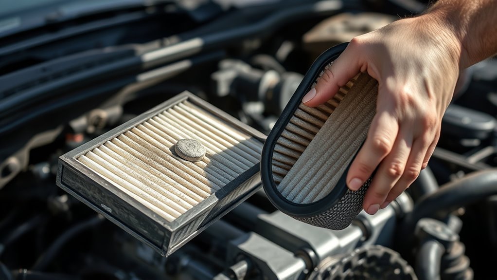 replace dirty engine filters