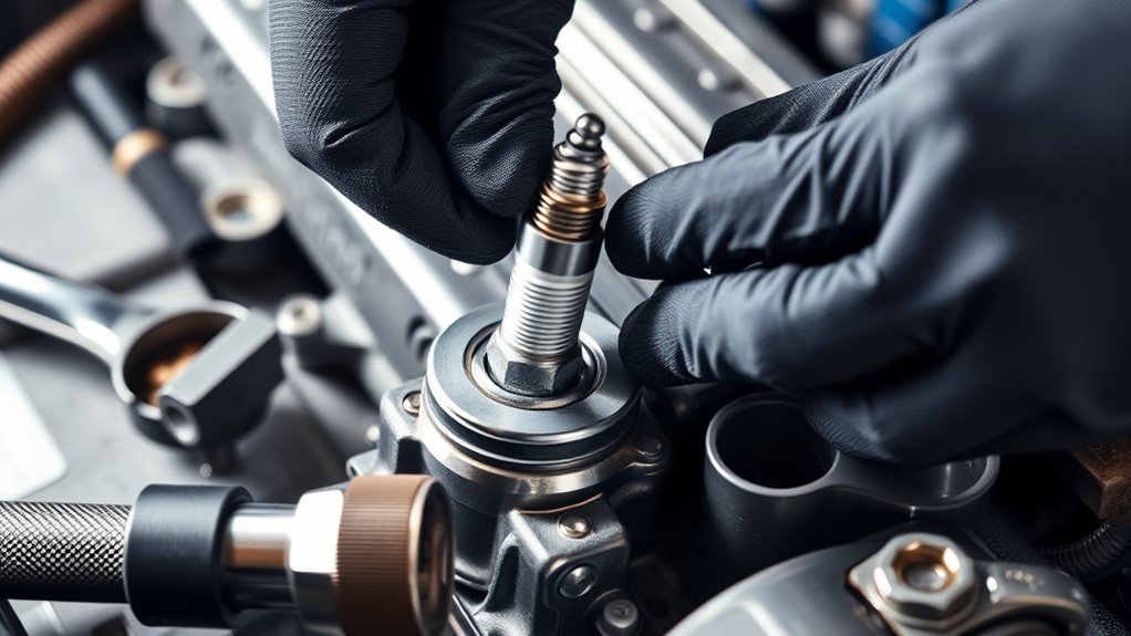 replace spark plugs regularly