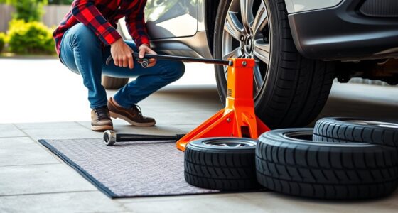 rotate tires at home