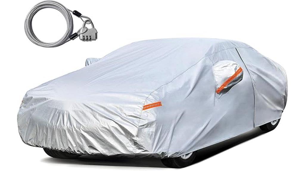 sedan waterproof uv cover