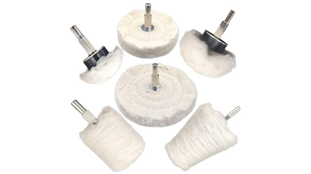 six piece polishing kit