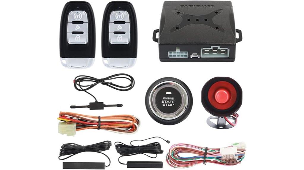 smart keyless car alarm