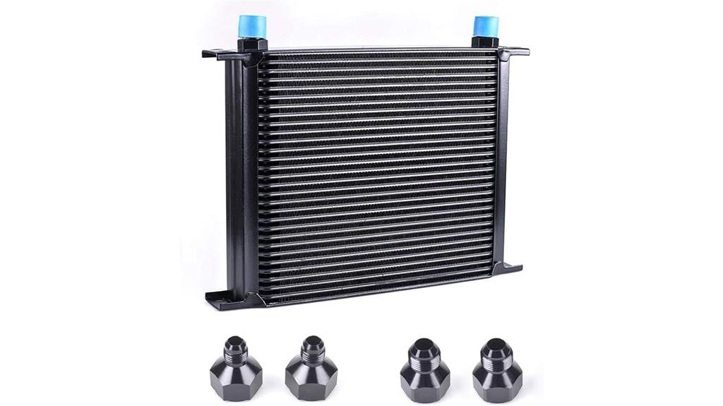 stacked plate oil cooler