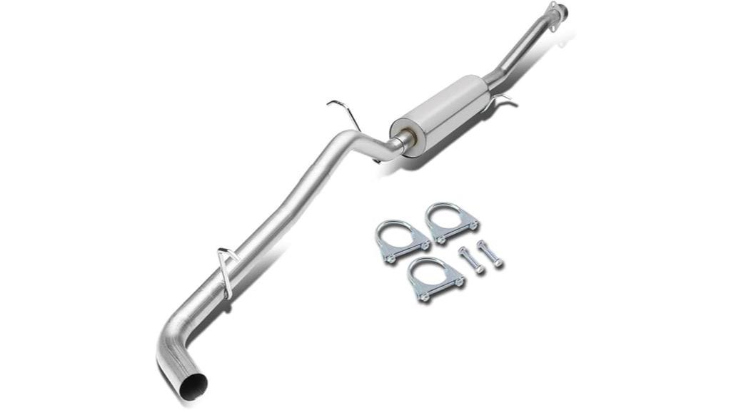 stainless steel exhaust system