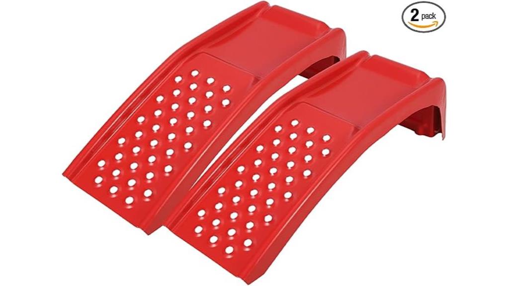 steel car ramp set