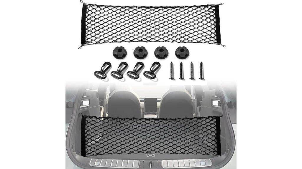 stretchable vehicle cargo net