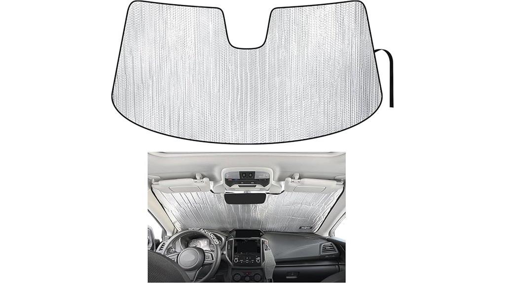 subaru crosstrek sunshade