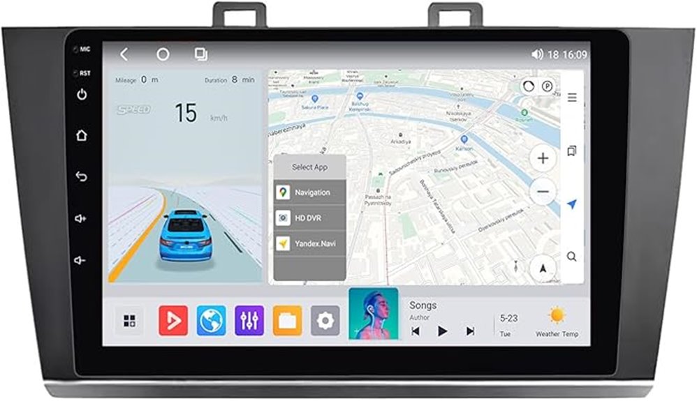subaru outback android stereo