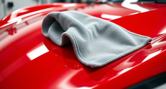 top car drying towels