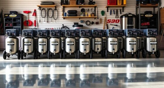 top garage air compressors