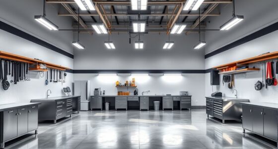 top garage lighting fixtures