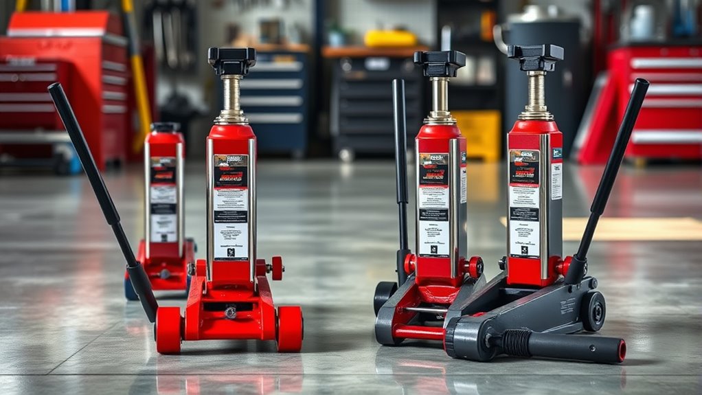 top heavy duty floor jacks