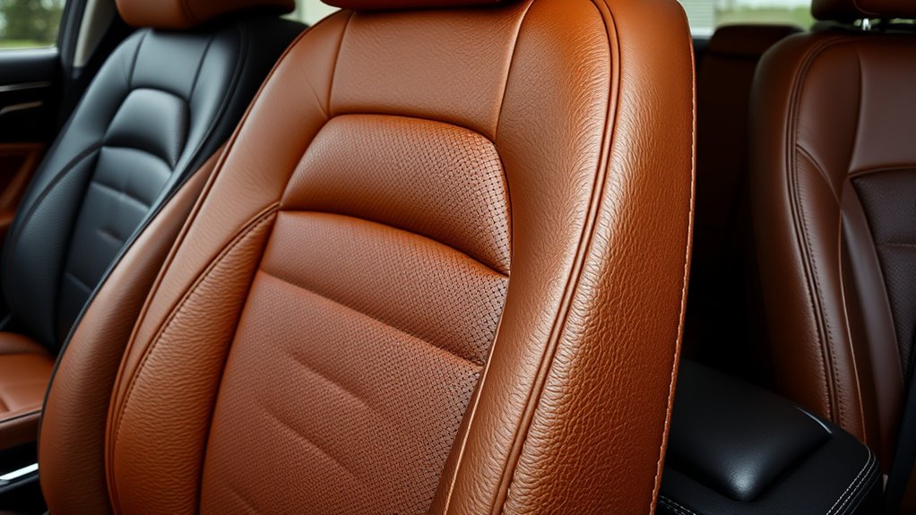 top leather seat cover sets