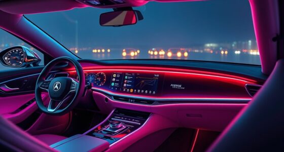 top luxury dash displays