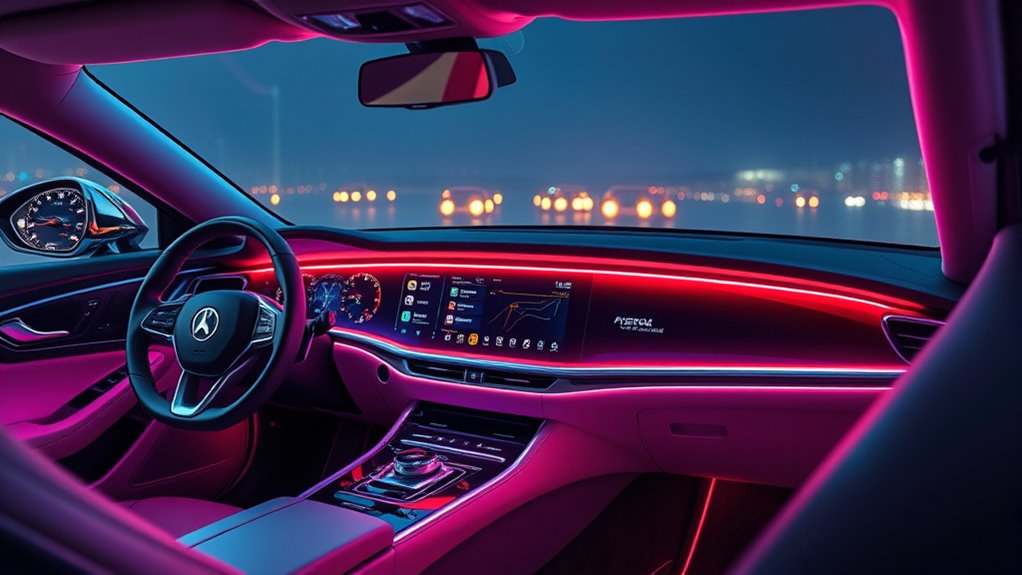 top luxury dash displays