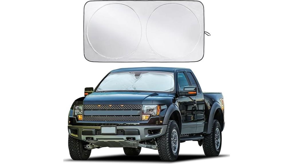 truck windshield sun shade