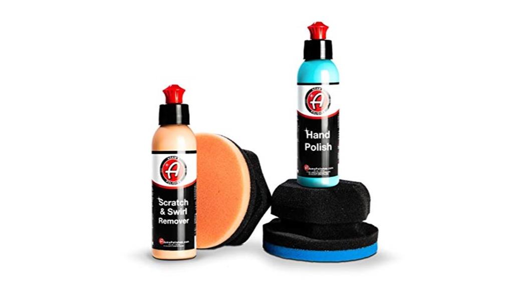 two step car scratch remover