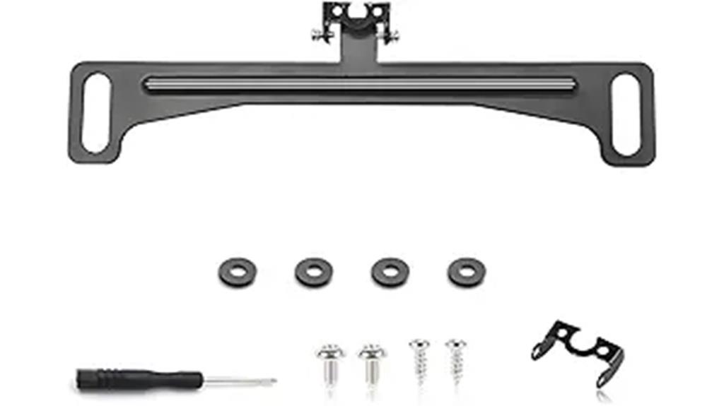 universal rear view camera mount
