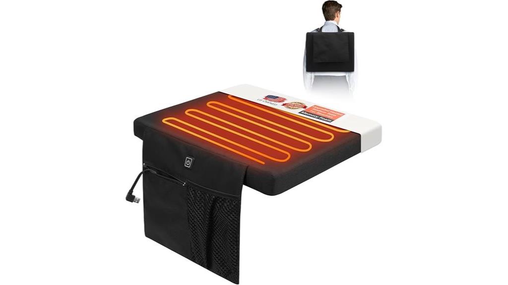 usb heated seat cushion