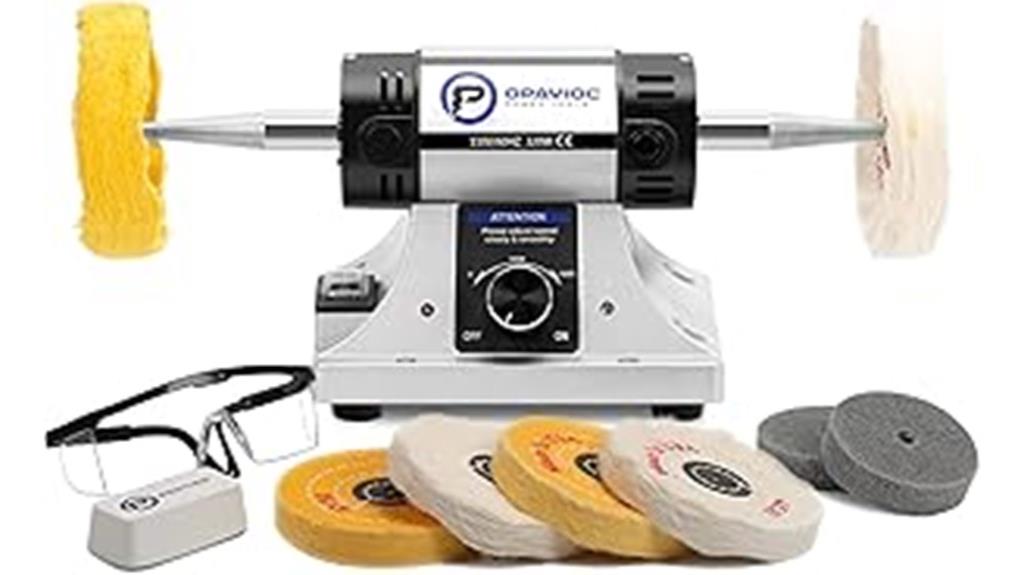 variable speed jewelry polisher