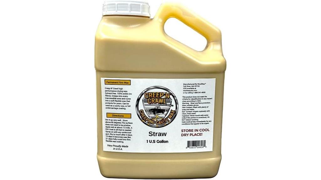 vehicle cavity protection wax