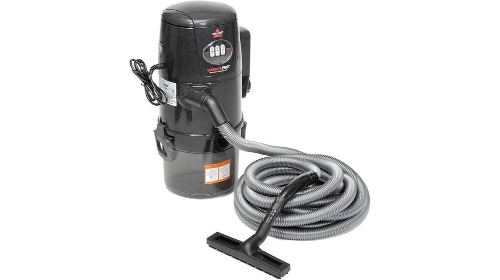wall mounted garage vacuum