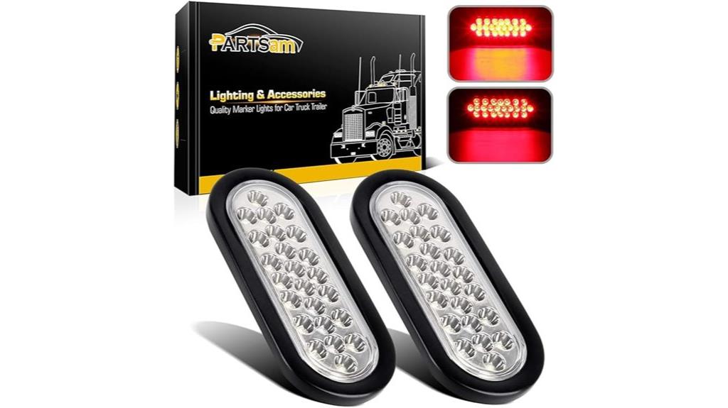 waterproof 12v oval lights