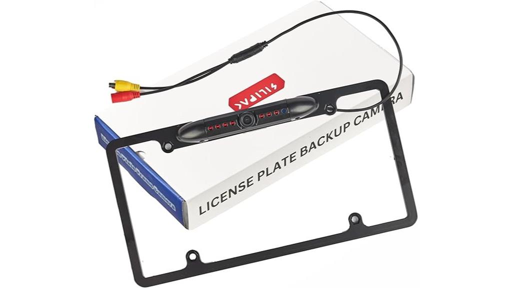 waterproof hd license plate camera