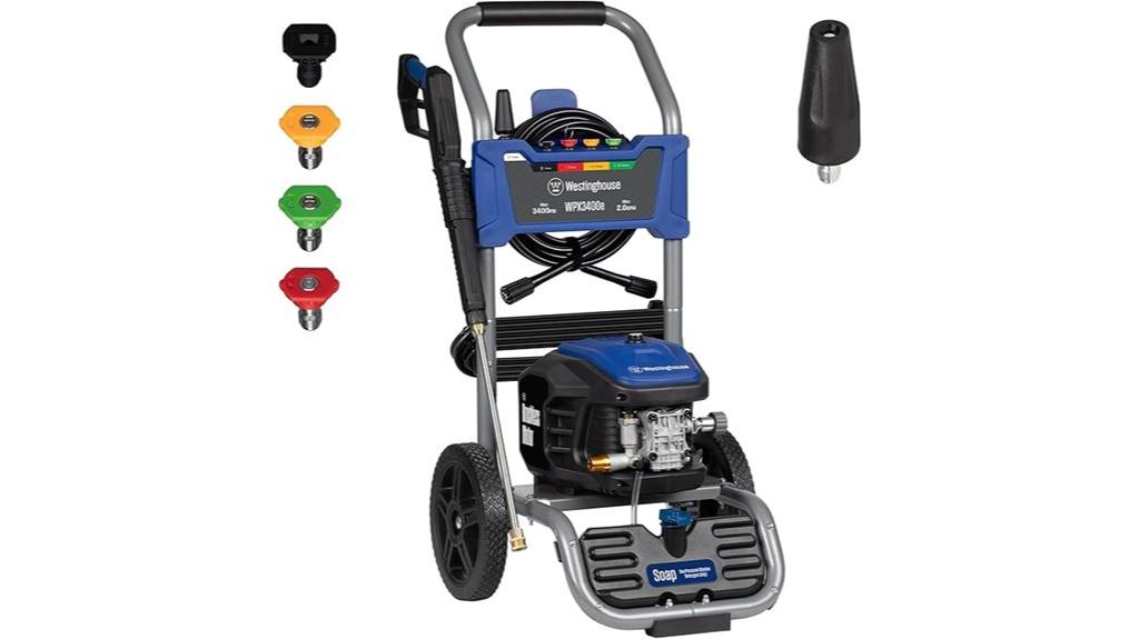 westinghouse 3400 psi pressure washer