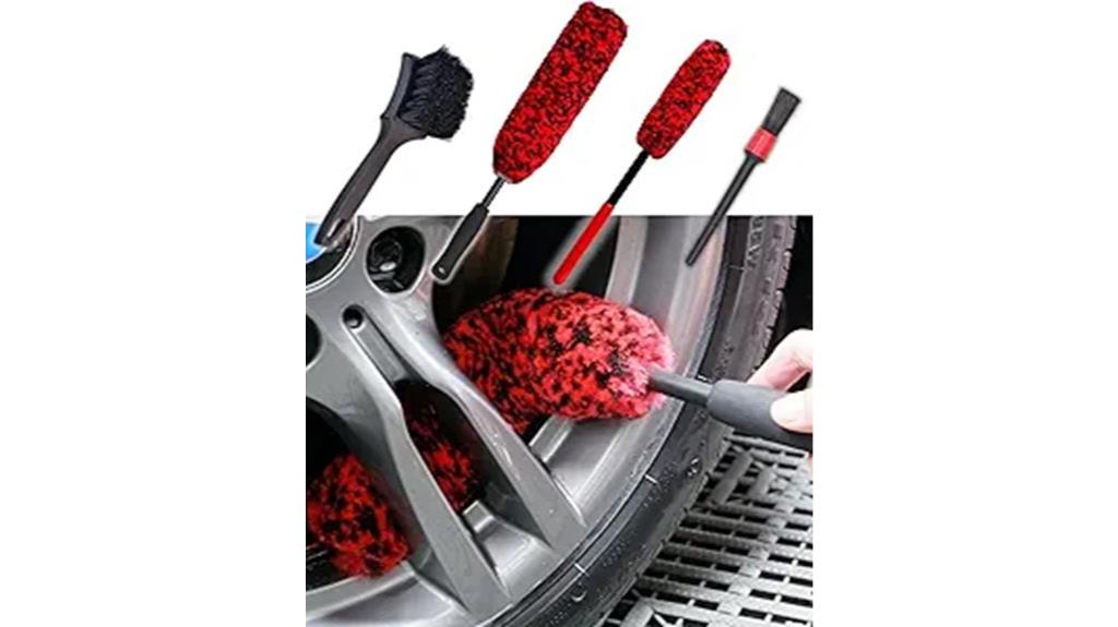wheel and tire cleaning kit
